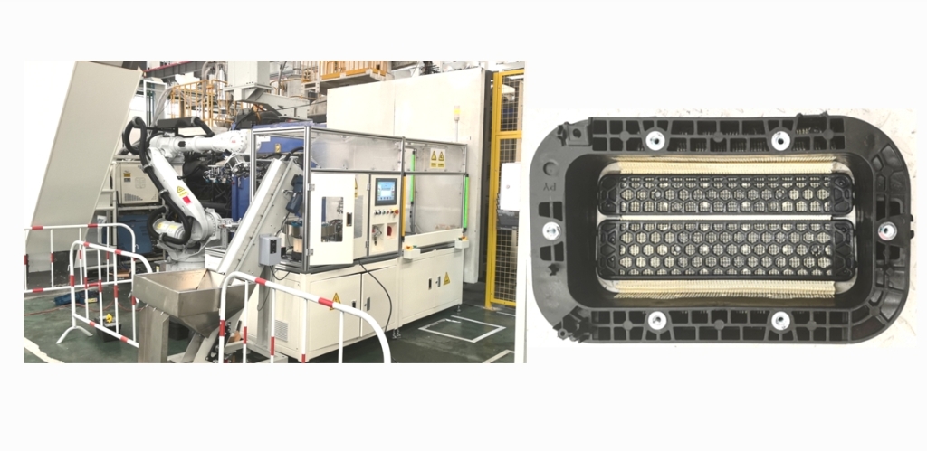 注塑設備1—整體外觀&網布和螺釘產品